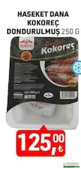 HASEKET DANA KOKOREÇ DONDURULMUŞ 250 G fiyat ve kampanya bilgisi